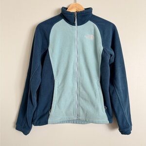 The North Face zip up fleece jacket size S